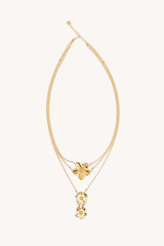 Lina. Collar de pétalos