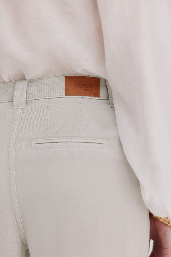 Hoss Intropia Bianca. Denim tencel Cinzento