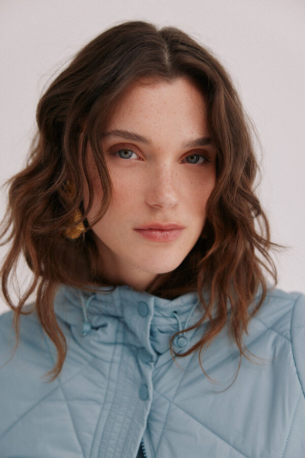 Hoss Intropia Puffer trainers Dahlia Blue