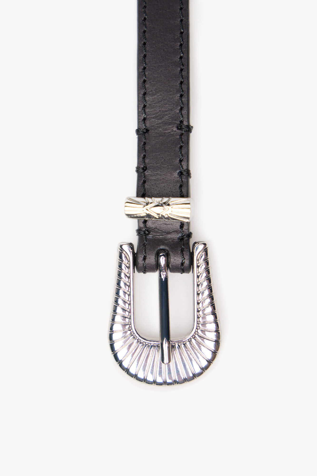 Hoss Intropia Liez. Cinto de pele com duas voltas