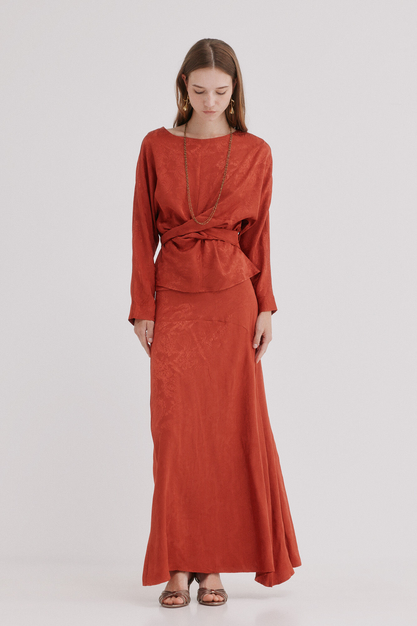 Hoss Intropia Ren&eacute;. Saia jacquard