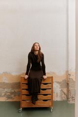 Hoss Intropia Amelie. vestido de malha Castanho