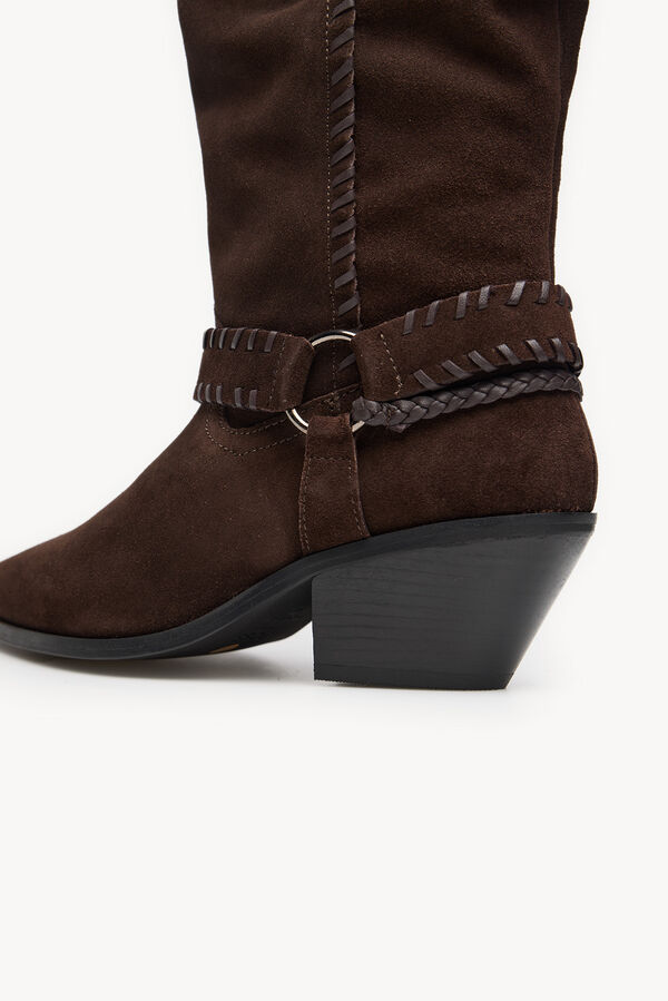 Hoss Intropia Maialen. Botas de croute  Castanho