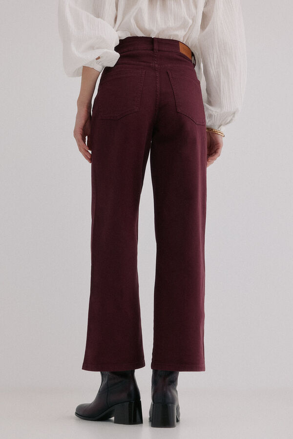 Hoss Intropia Bonnie. Calça jeans de perna larga Granada