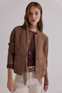 Hoss Intropia Zia. Jaqueta cravejada