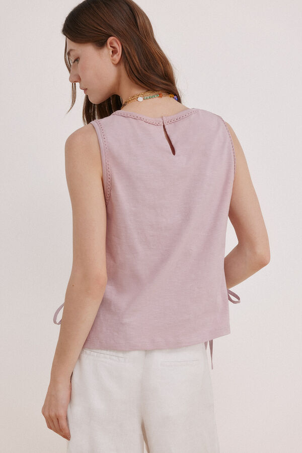Hoss Intropia Marcela. Embroidered top Purple