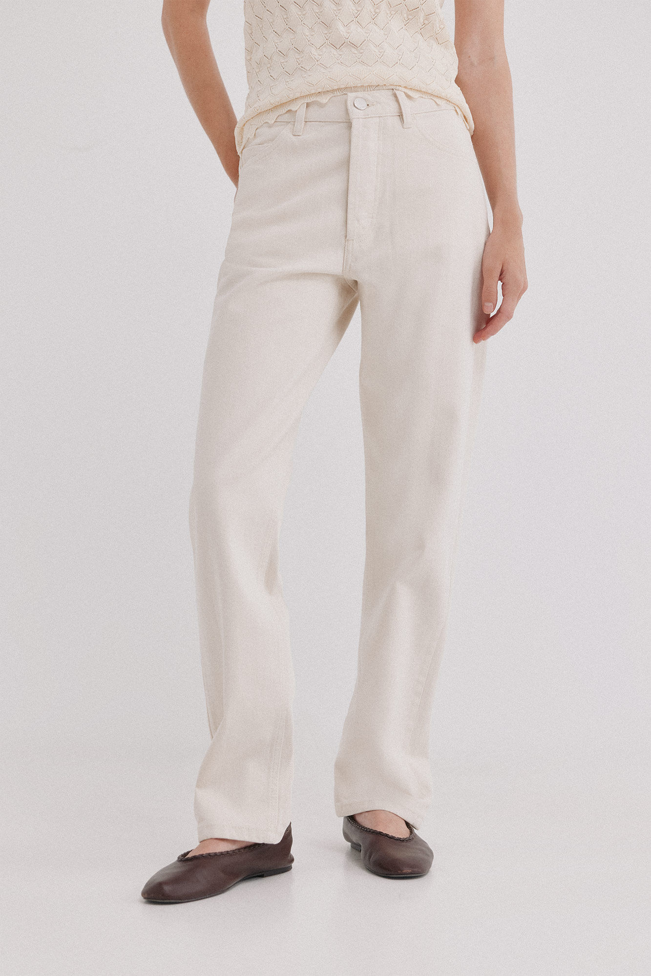 Hoss Intropia Brunella. Jeans cintura alta