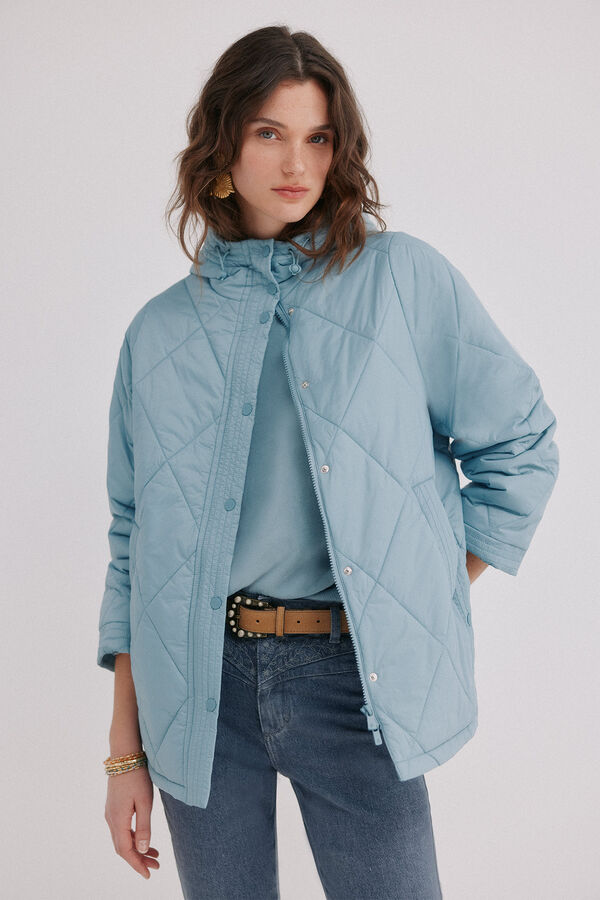 Hoss Intropia Dahlia. Sneaker acolchoada Azul