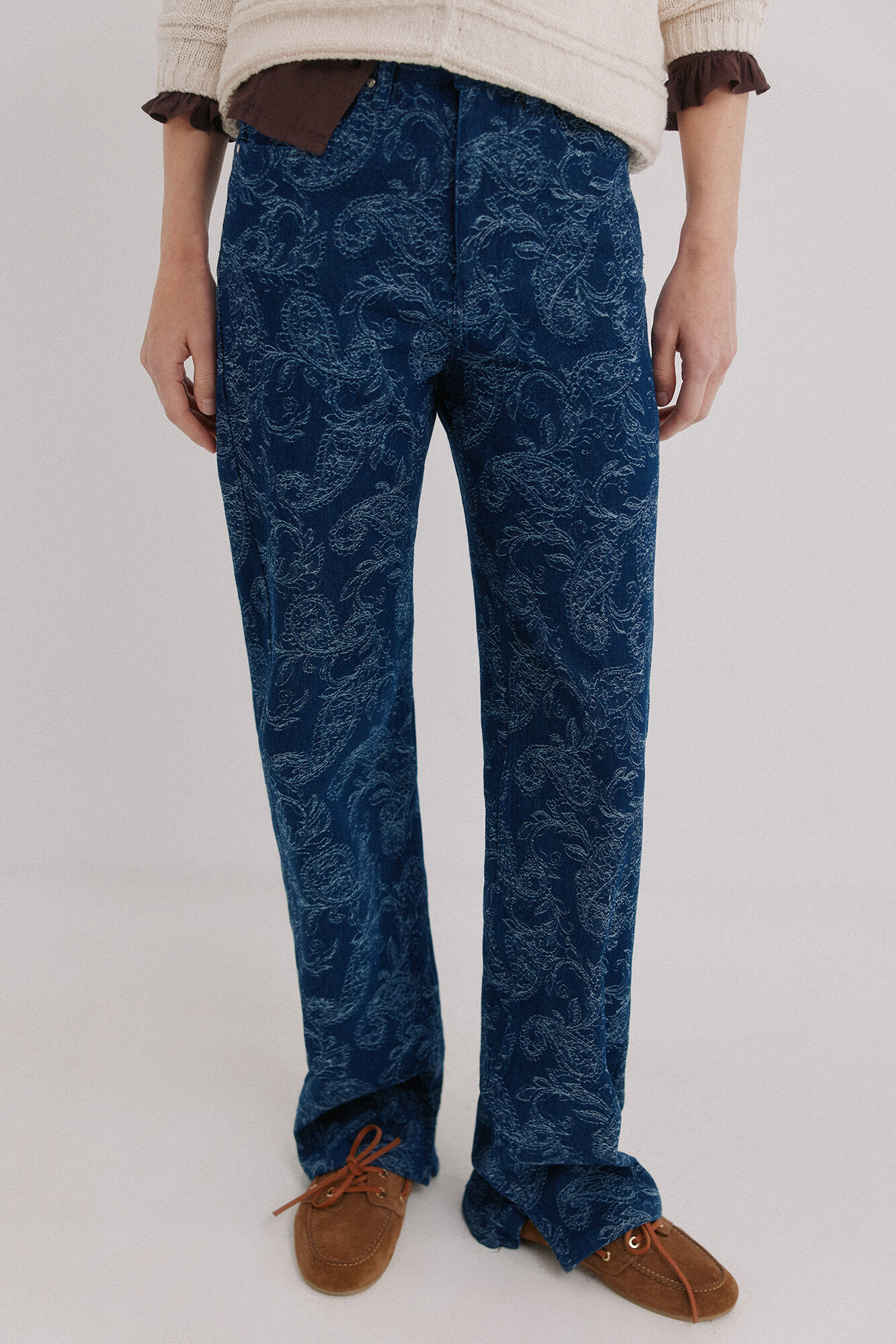 Hoss Intropia Brenda. Jeans jacquard