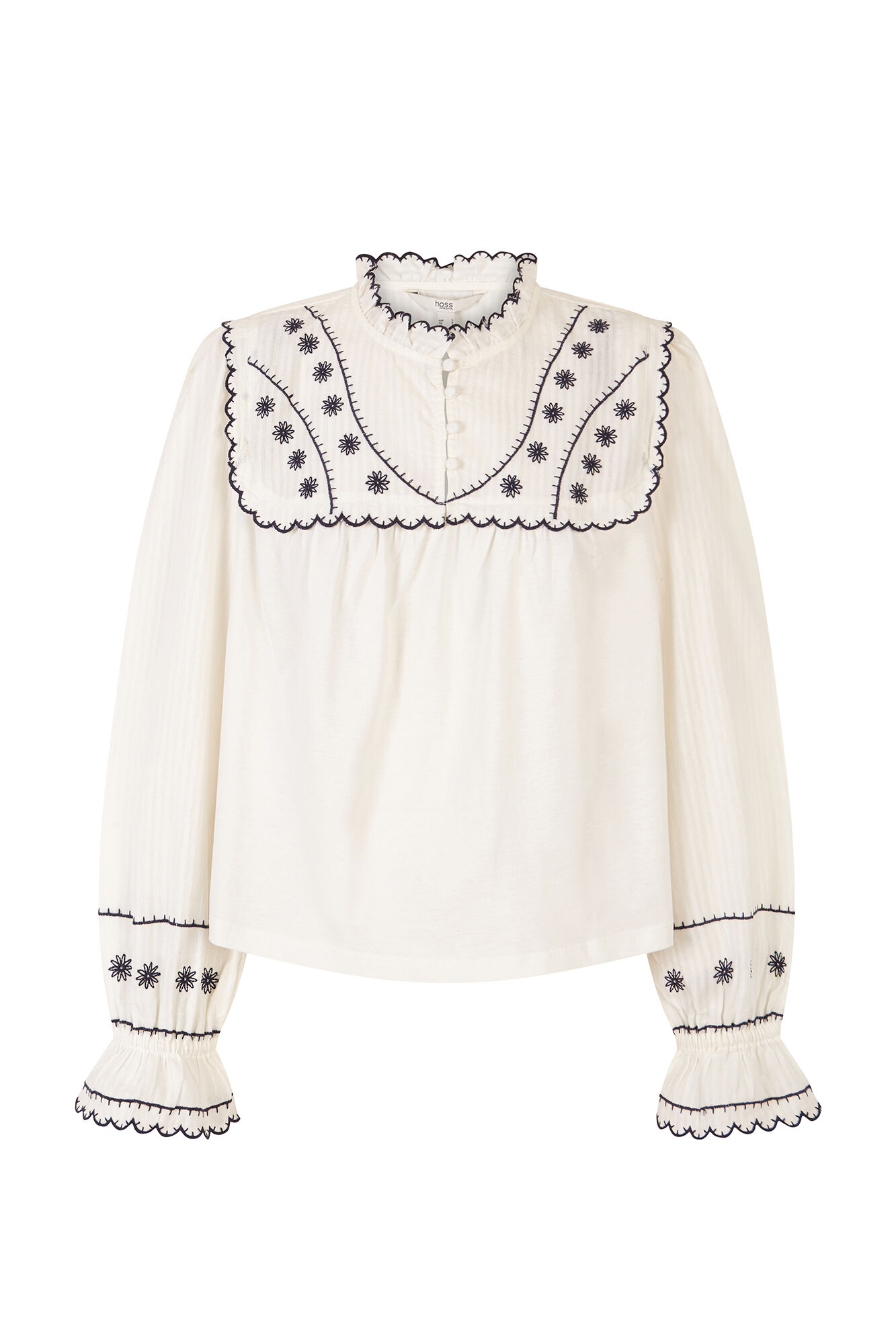Hoss Intropia Melisa. Camiseta bordada