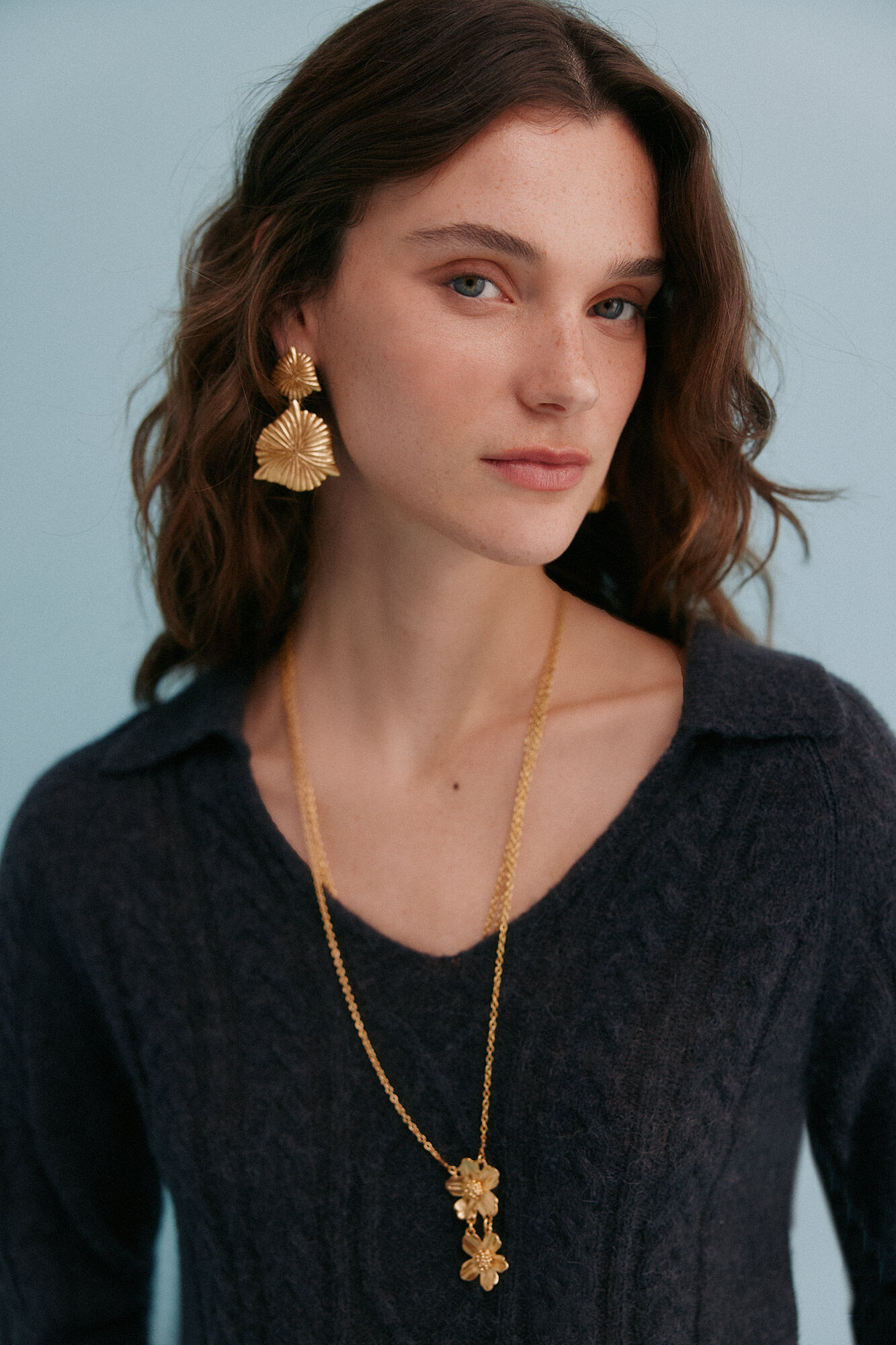 Hoss Intropia Indie. Camisola entran&ccedil;ada