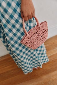 Hoss Intropia Nunile. mala mini de fibras naturais