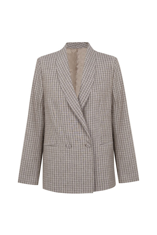 Hoss Intropia Eleanor. Blazer cruzado Ecru