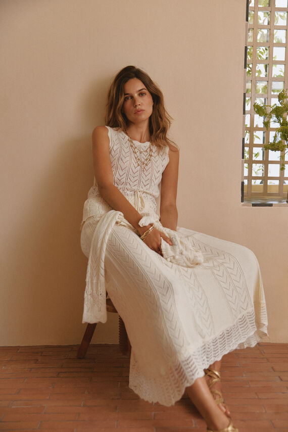 Rielle. Falda de punto