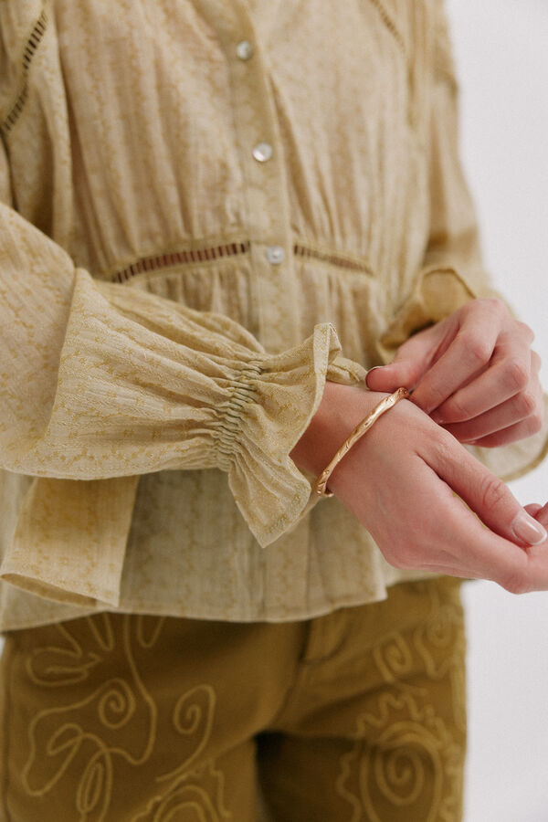 Hoss Intropia Guiomar. Boho blouse Khaki