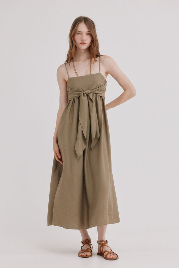 Asunción. Vestido lazada