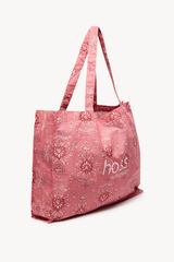 Hoss Intropia Dana. Bolso multifuncional estampado Ecru