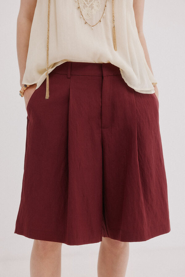 Hoss Intropia Bermudas fluidas Paisley Granada