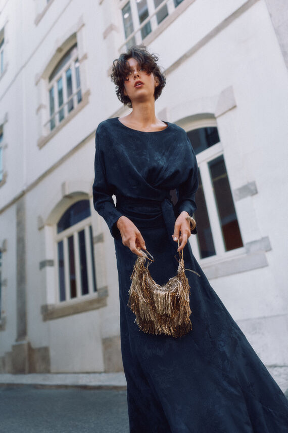 Calia. Blusa jacquard