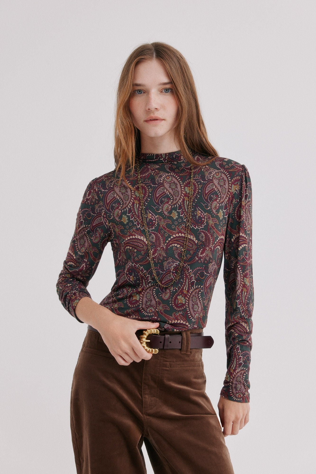Hoss Intropia Marlene.Top estampado