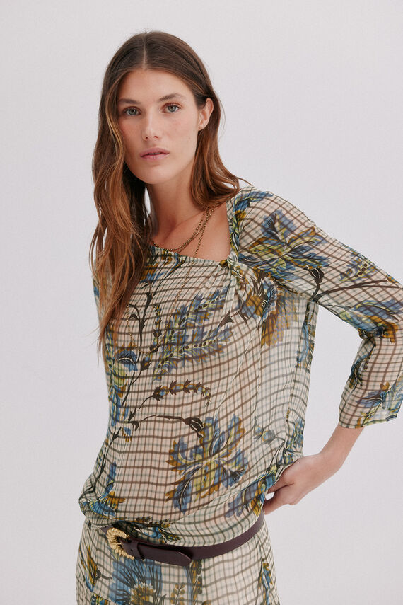 Cianna. Blusa estampada