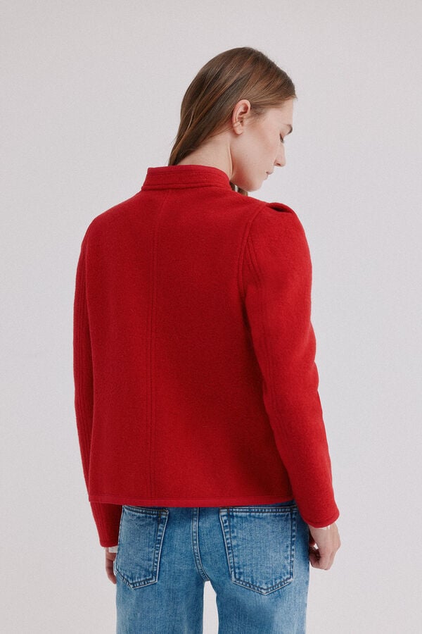 Hoss Intropia Fran&ccedil;a. Casaco austr&iacute;aco Vermelho