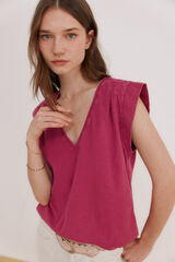 Hoss Intropia Manuela. Washed T-shirt Purple