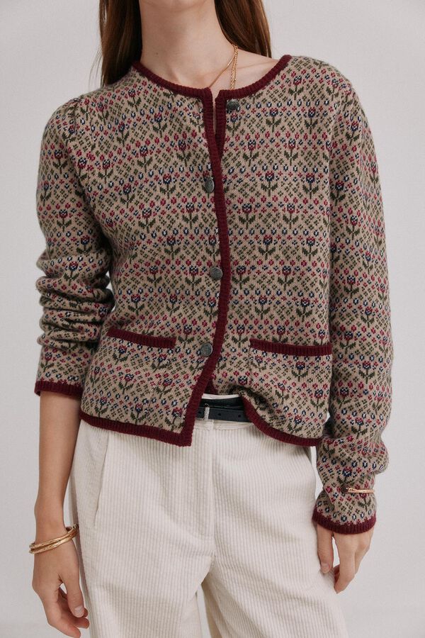 Hoss Intropia Isela. Cardigan jacquard Several