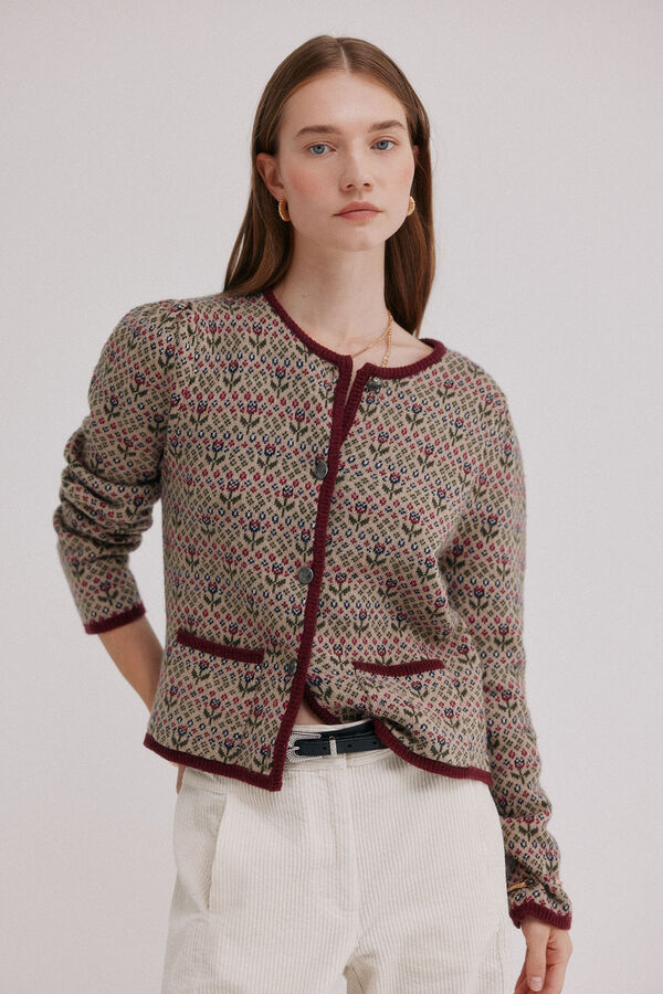 Hoss Intropia Isela. Cardigan jacquard Several
