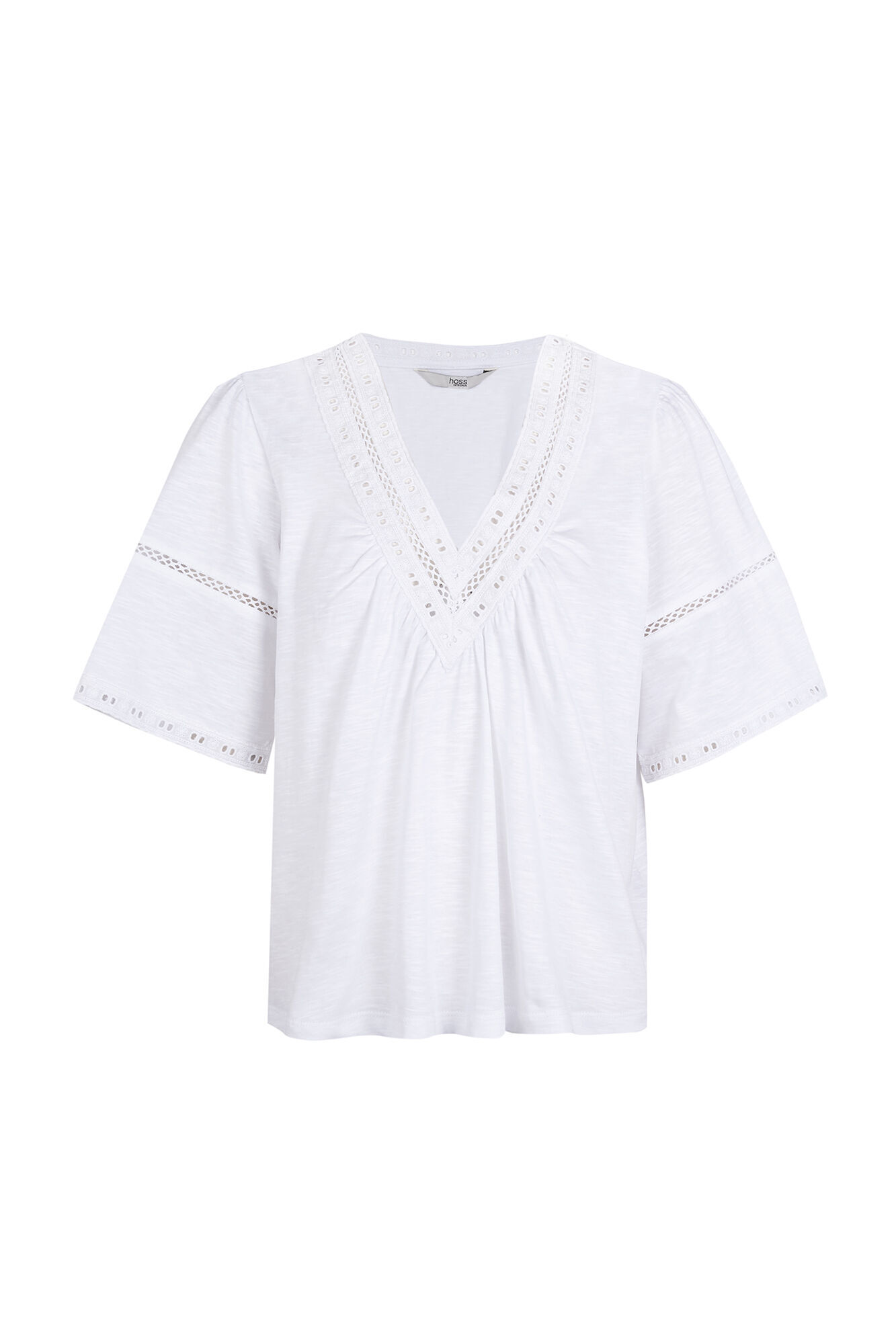 Hoss Intropia Mireia. Camiseta bordados