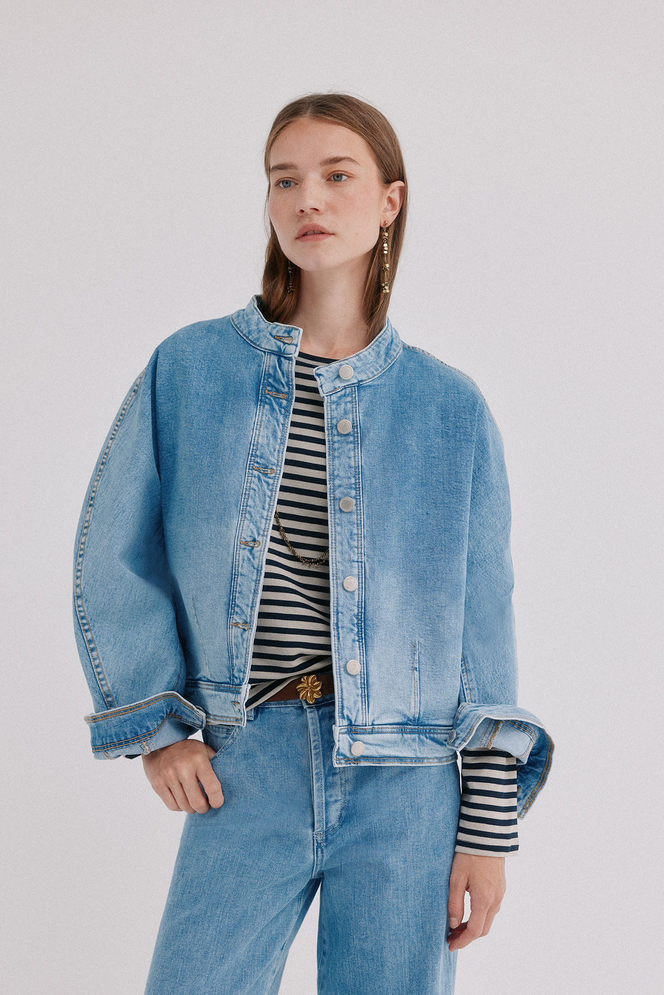 Hoss Intropia Eloise. Casaco denim