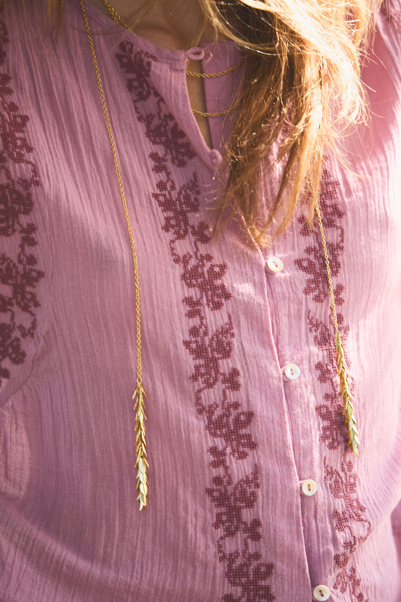 Hoss Intropia Gemma. Blusa rom&acirc;ntica