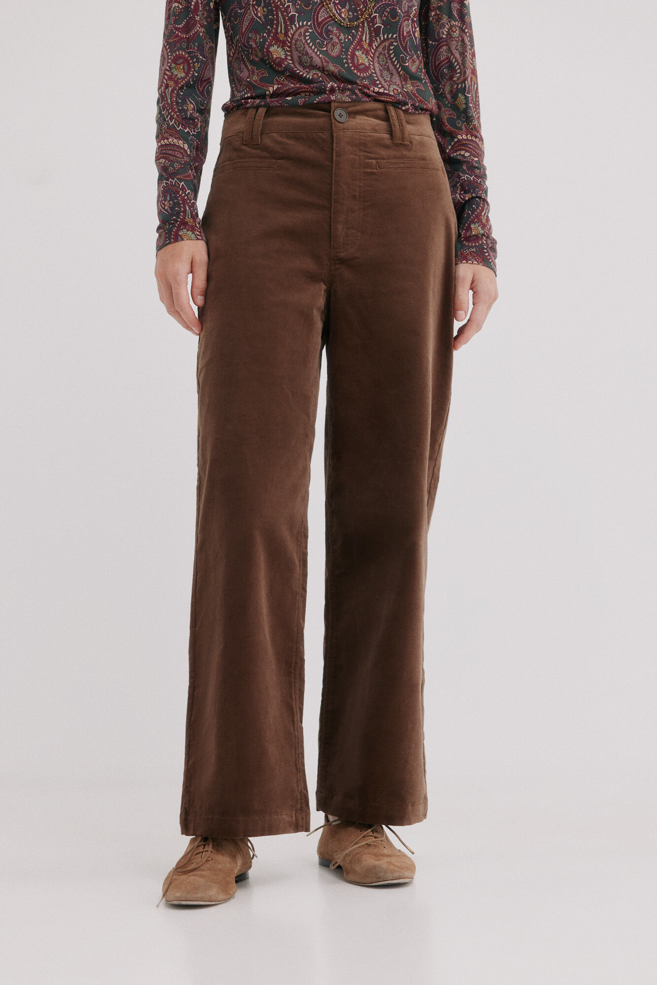 Hoss Intropia Prunela. Cal&ccedil;a de cintura m&eacute;dia