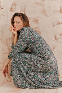 Hoss Intropia Ava. Vestido estampado.