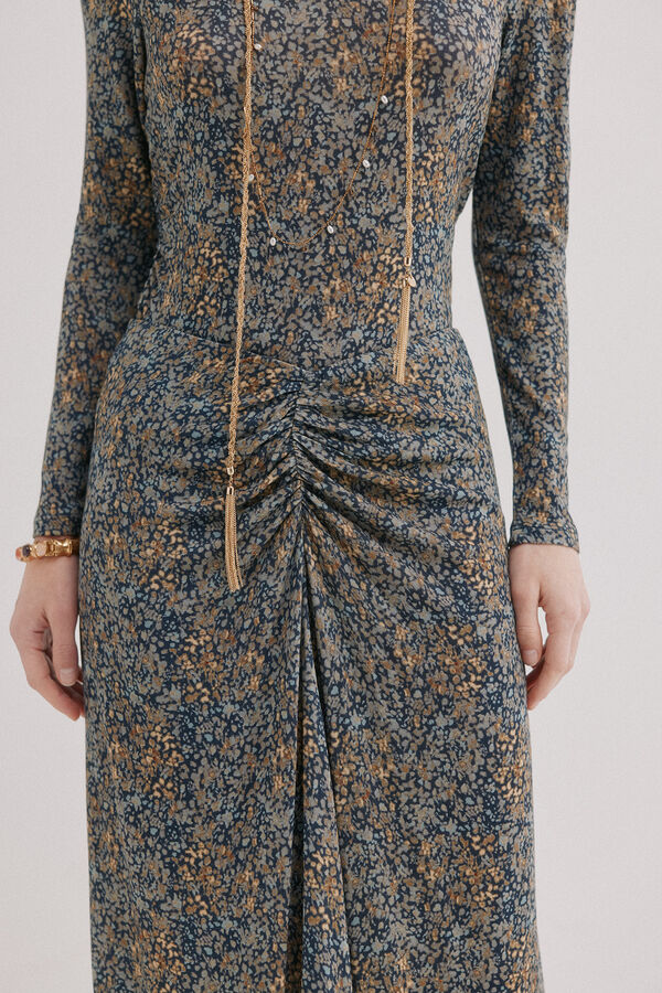 Hoss Intropia Raquel. Saia estampada Multicolorido