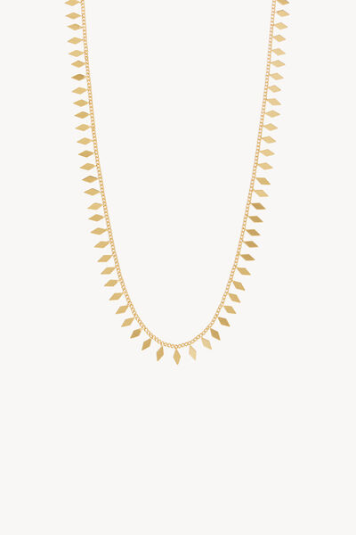 Hoss Intropia Marvella. Gold-plated necklace Gold