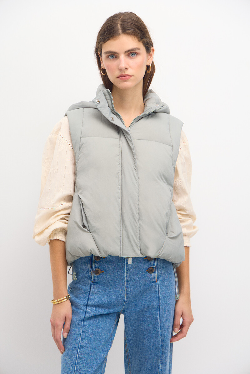 Cortefiel Chaleco corto acolchado Tienda Ropa