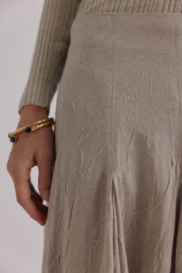 Hoss Intropia Rosa. Godets skirt Gray