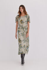 Hoss Intropia Aline. Vestido estampado Multicolorido