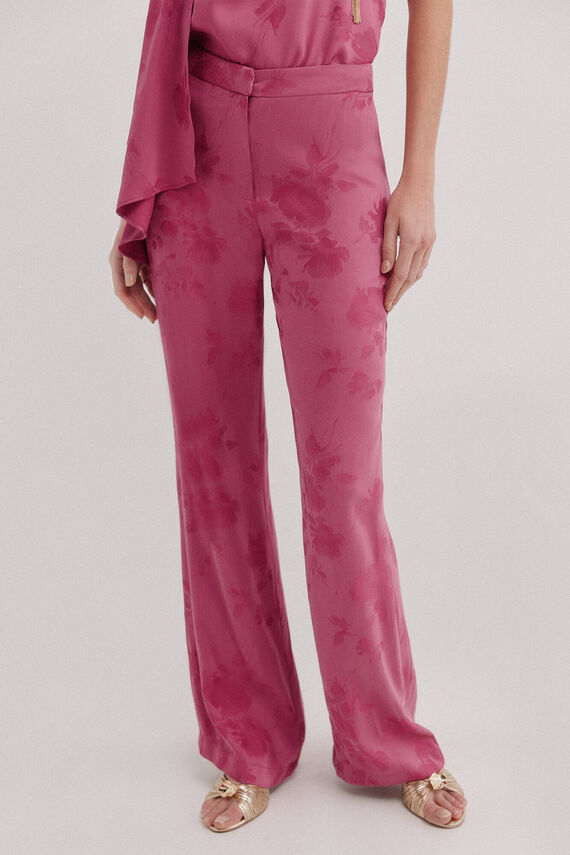 Pilar. Pantalón jacquard