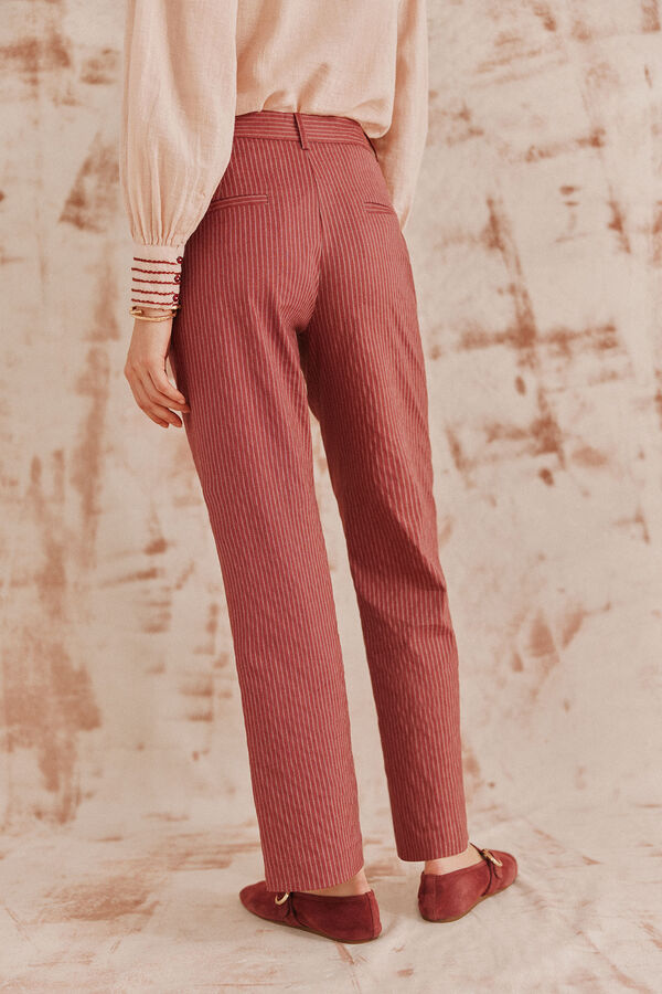 Hoss Intropia Paloma. Calça riscas Granada