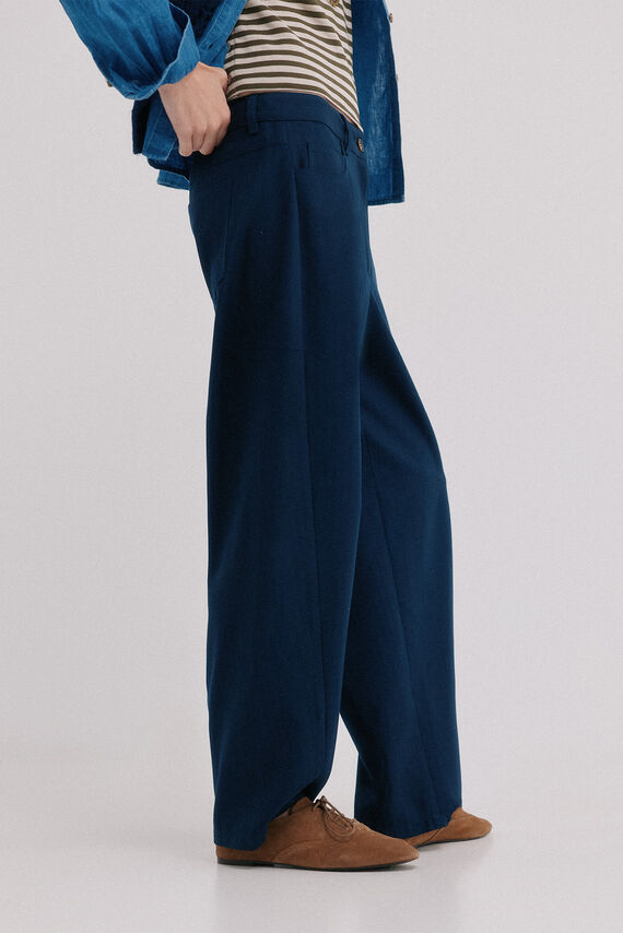 Praisa. Pantalón de rayas