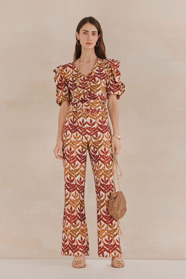 Hoss Intropia Parila. Loose trousers Brown