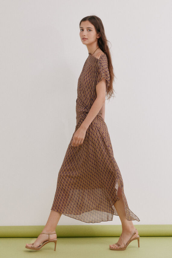 Amélie. Vestido estampado