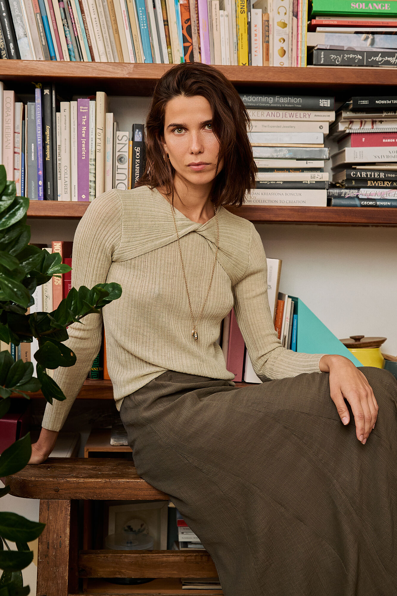 Hoss Intropia Nabila. Top con detalle de nudo