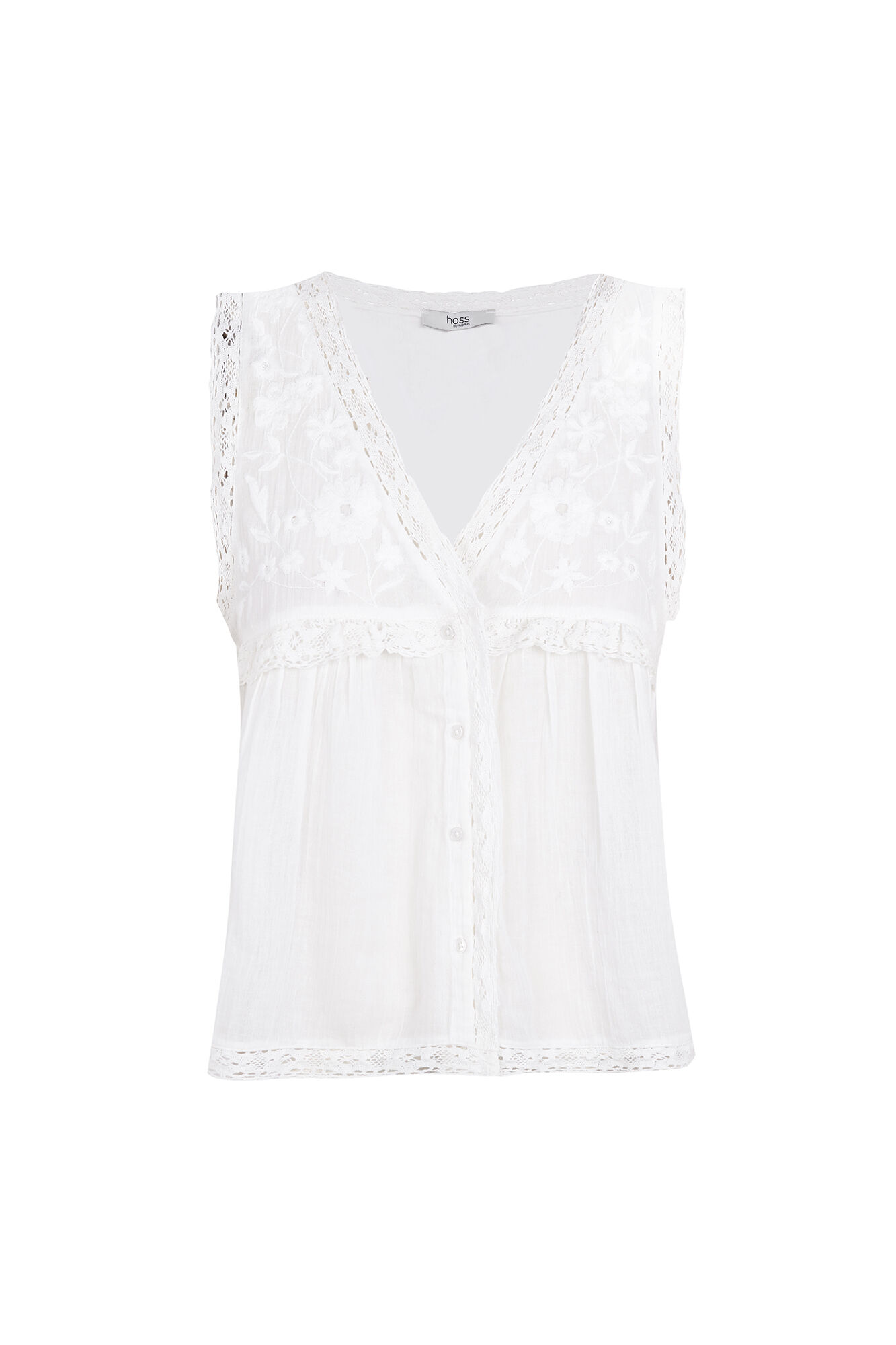 Hoss Intropia Cora. Blusa rom&acirc;ntica