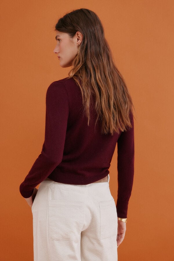 Hoss Intropia Ilse. Camisola de gola alta Laranja