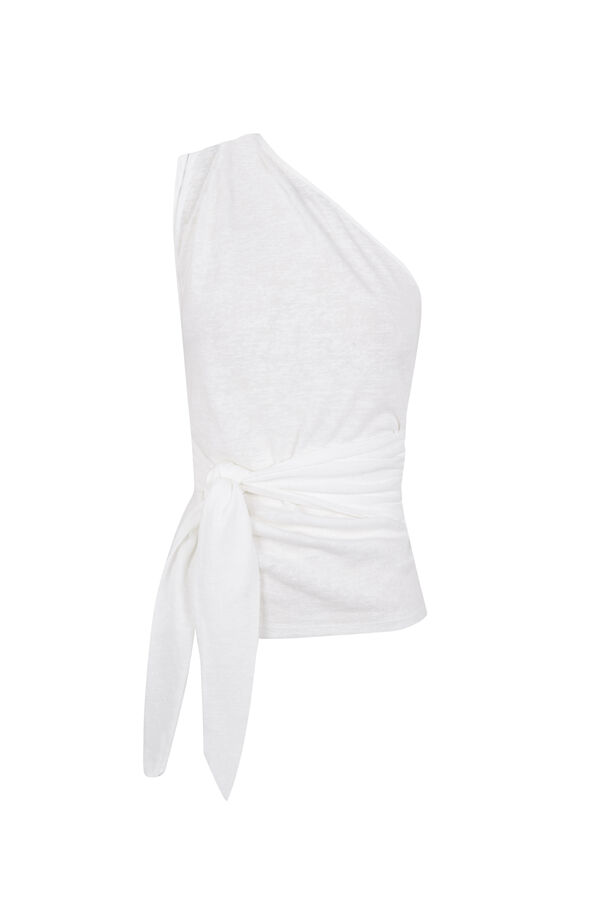 Hoss Intropia Marilo.Top assim&eacute;trico Beige