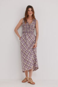 Hoss Intropia Ashley. Vestido xadrez