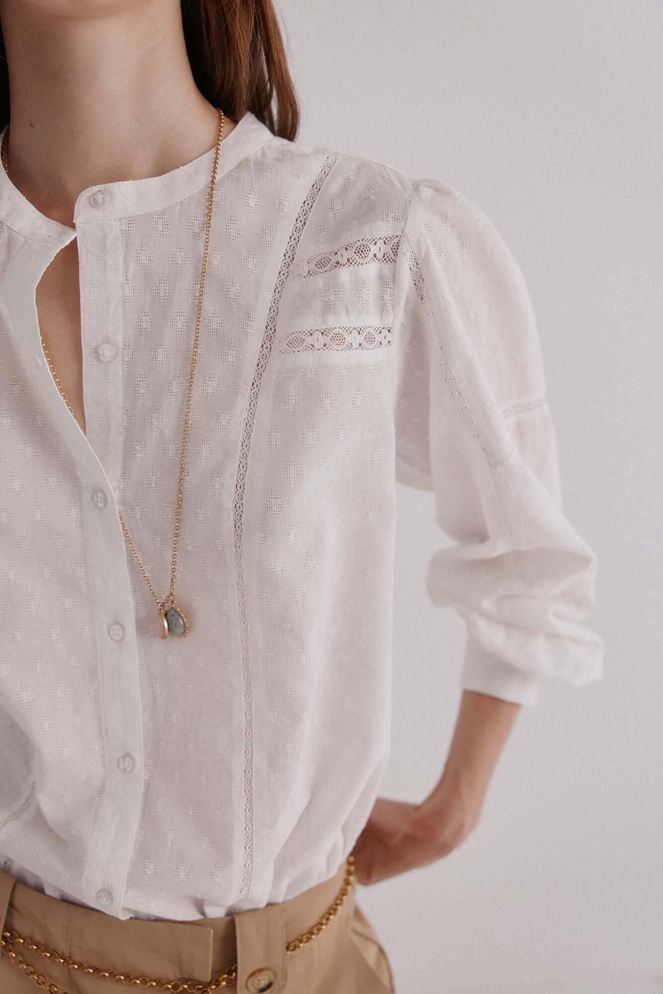 Hoss Intropia Genevi&egrave;ve. Blusa rom&acirc;ntica